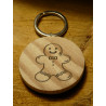 PORTE CLE BOIS ROND MANALA