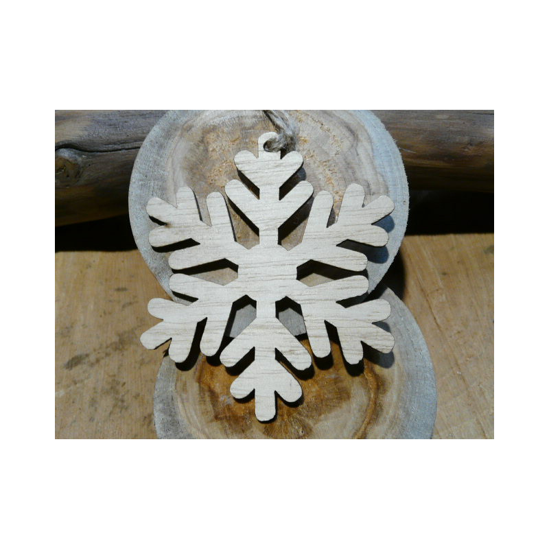 DECORATION DE SAPIN FLOCON DE NEIGE